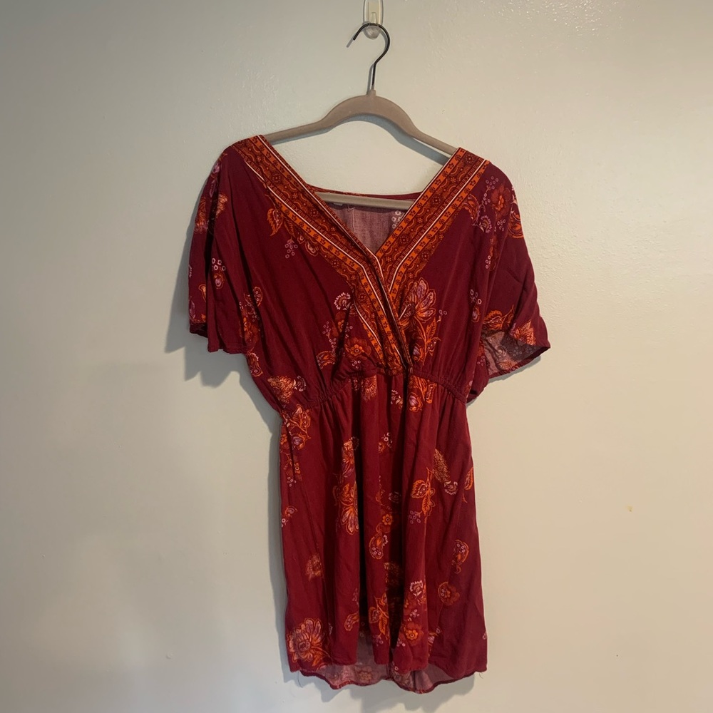 Eyeshadow: fall dress size large perfect red and orange coloring for fall
